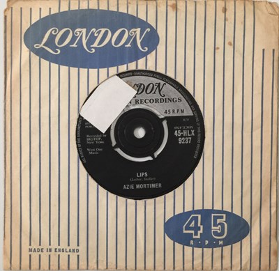Lot 1219 - AZIE MORTIMER - LIPS 7" (ORIGINAL UK COPY - LONDON 45-HLX 9237)