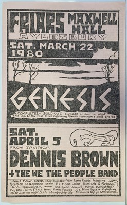 Lot 111 - FRIARS AYLESBURY - GENESIS FLYER.