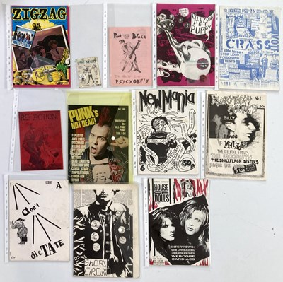 Lot 428 - PUNK ZINES.