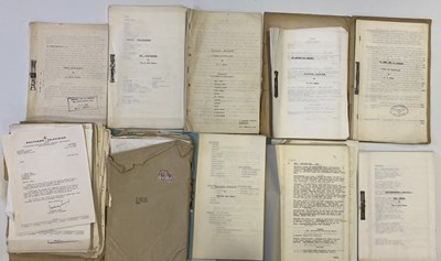 Lot 145 - DOCTOR WHO WRITERS PIP AND JANE BAKER ASSORTED SCRIPTS/SCREENPLAYS