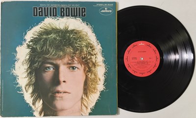 Lot 3 - DAVID BOWIE - MAN OF WORDS/ MAN OF MUSIC LP (US ORIGINAL - MERCURY SR-61246)