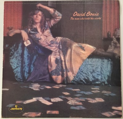 Lot 4 - DAVID BOWIE - THE MAN WHO SOLD THE WORLD LP (UK ORIGINAL 'DRESS SLEEVE' - 'TONNY' CREDIT - MERCURY 6338 041)