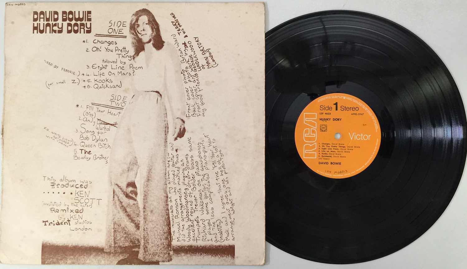 Lot 5 - DAVID BOWIE - HUNKY DORY LP (NEW ZEALAND OG - RCA LSP 4623)