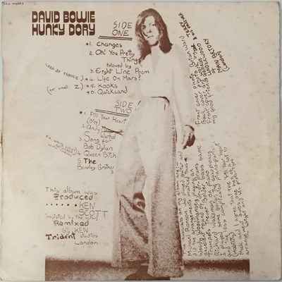 Lot 5 - DAVID BOWIE - HUNKY DORY LP (NEW ZEALAND OG - RCA LSP 4623)