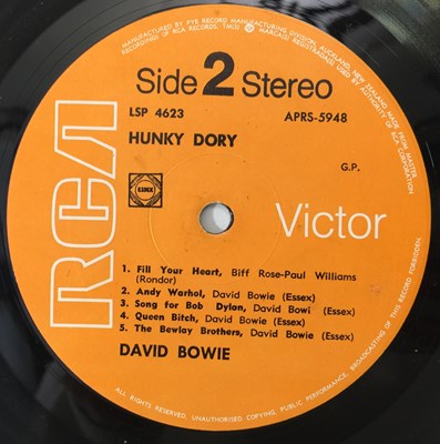 Lot 5 - DAVID BOWIE - HUNKY DORY LP (NEW ZEALAND OG - RCA LSP 4623)