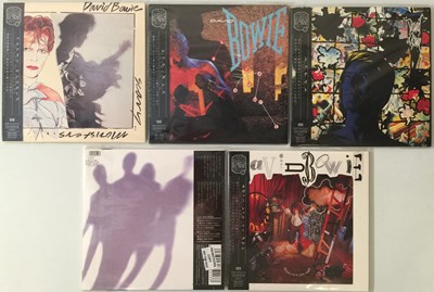Lot 12 - DAVID BOWIE - CD STUDIO ALBUMS (JAPANESE CDs)