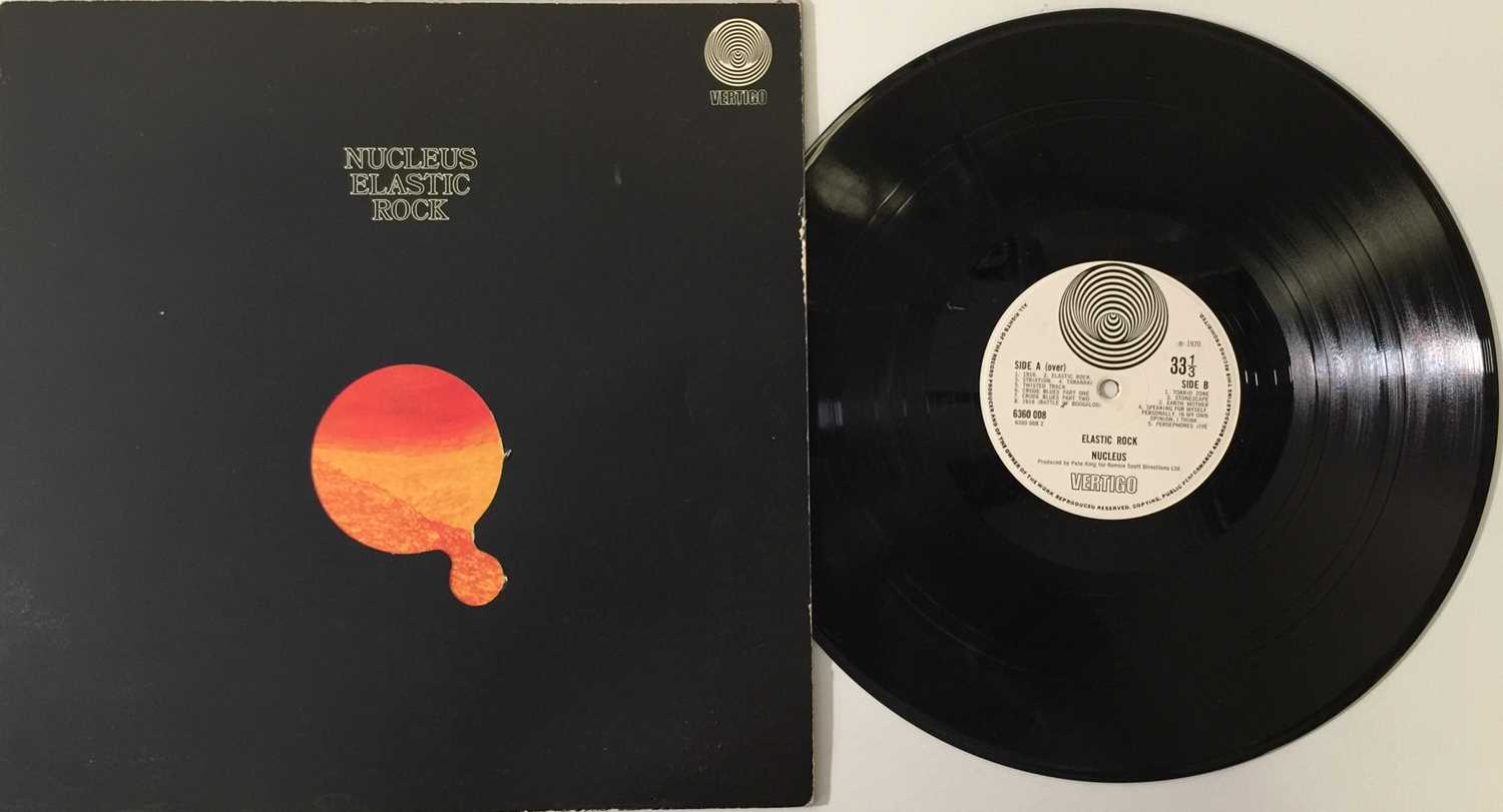 Lot 37 - NUCLEUS - ELASTIC ROCK LP (UK VERTIGO SWIRL - 6360 008)