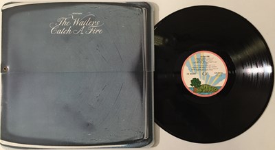 Lot 43 - THE WAILERS - CATCH A FIRE LP (UK ORIGINAL - ZIPPO SLEEVE - ISLAND ILPS 9241)