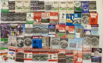 Lot 95 - FOOTBALL MEMORABILIA - PROGRAMMES C 1960S - 1980S.