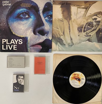 Lot 49 - PETER GABRIEL - LP/ CASSETTE PACK (INC TEST PRESSING)