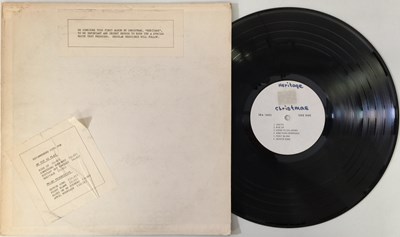 Lot 62 - CHRISTMAS - HERITAGE LP (TEST PRESSING - CANADIAN PROG - DAFFODIL SBA-16002)