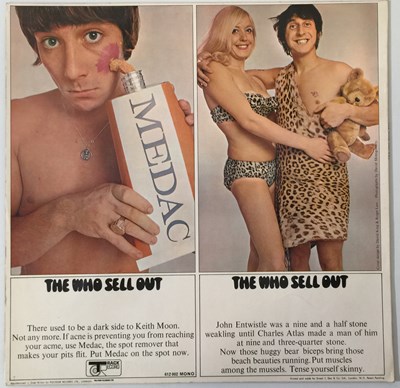 Lot 73 - THE WHO - THE WHO SELL OUT LP (UK ORIGINAL WITH POSTER - TRACK 612 002)