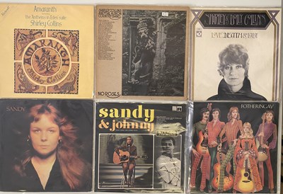 Lot 91 - SHIRLEY COLLINS/ SANDY DENNY & RELATED - LP PACK