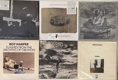 Lot 102 - MICHAEL CHAPMAN/ ROY HARPER - LP PACK
