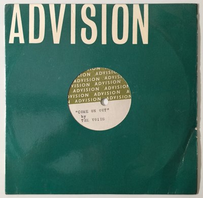 Lot 136 - THE VOIDS - COME ON OUT/I'M IN A FIX - ORIGINAL UK ADVISION 7" ACETATE RECORDING