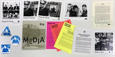 Lot 37 - DEPECHE MODE - PROMOTIONAL ITEMS.
