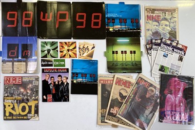 Lot 38 - DEPECHE MODE - SHOP DISPLAYS / MAGAZINES.