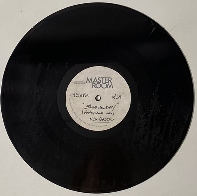 Lot 33 - NEW ORDER - BLUE MONDAY (HARDFLOOR MIX) - 12" ACETATE