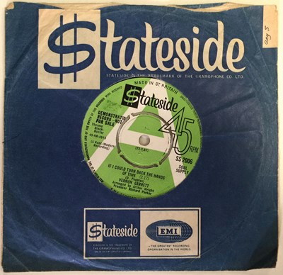 Lot 265 - VERNON GARRETT - IF I COULD TURN BACK THE HANDS OF TIME 7" (UK DEMO - NORTHERN - STATESIDE SS 2006)