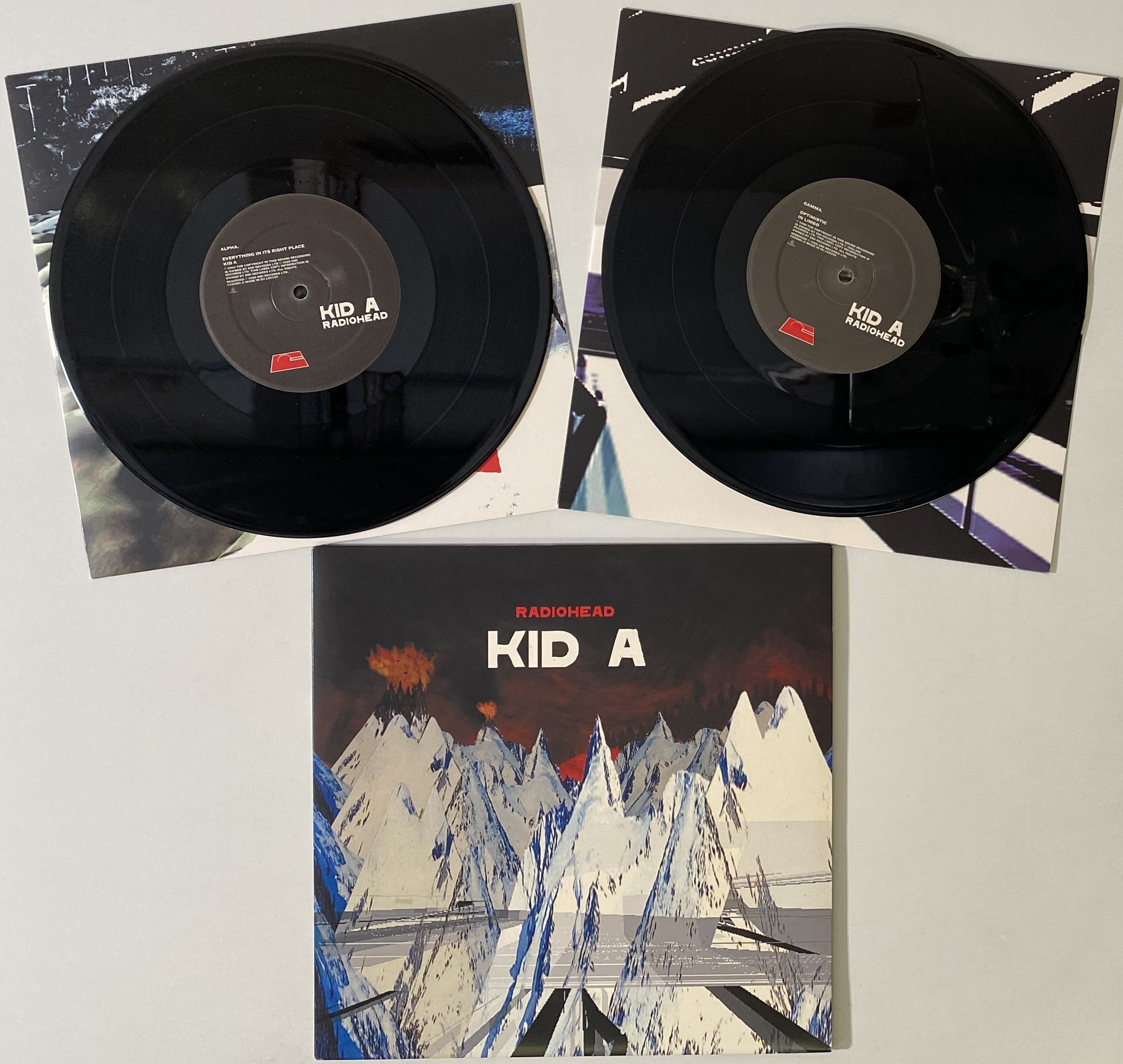 Lot 289 - RADIOHEAD - KID A 2x 10