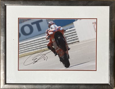 Lot 192 - MOTOGP CASEY STONER SIGNED LIMITED EDITION PHOTO