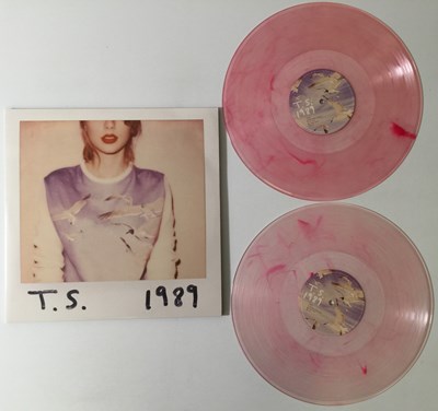 Lot 191 - TAYLOR SWIFT - 1989 LP (2018 LIMITED EDITION CLEAR/ PINK VINYL - 00843930034680)
