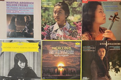 Lot 25 - CLASSICAL LPs - MARTHA ARGERICH / KYUNG-WHA CHUNG