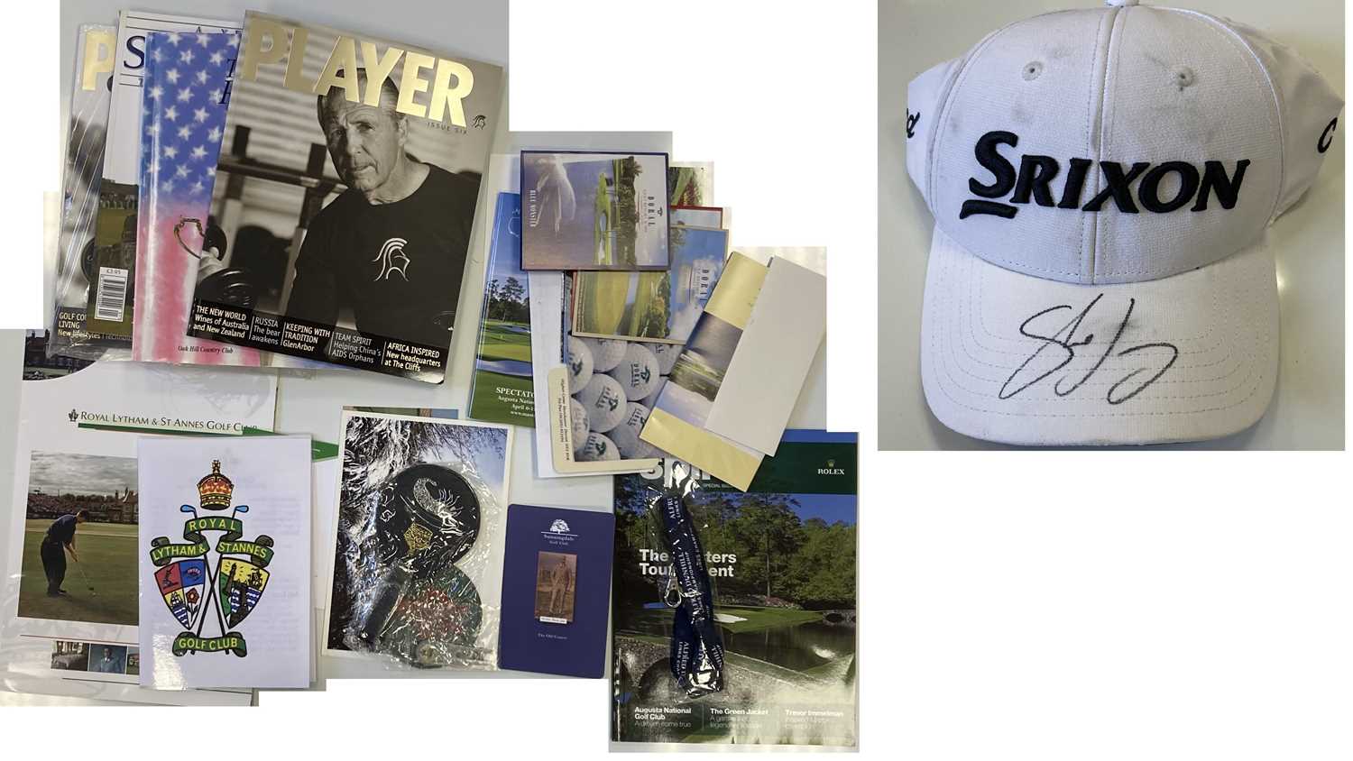 Lot 127 - GOLFING MEMORABILIA INC SHANE LOWRY SIGNED CAP