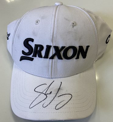 Lot 127 - GOLFING MEMORABILIA INC SHANE LOWRY SIGNED CAP