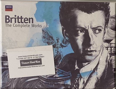 Lot 110 - BRITTEN - THE COMPLETE WORKS - CD BOX SET - 478 5364