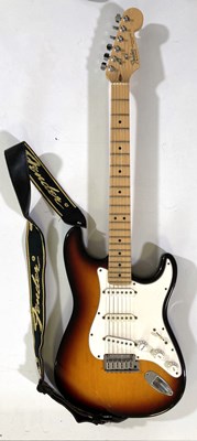 Lot 26 - 1991 FENDER STRATOCASTER BUDDY HOLLY REPLICA.