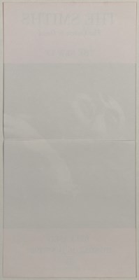 Lot 445 - THE SMITHS - THE QUEEN IS DEAD.. ROUGH TRADE PROMO POSTER.