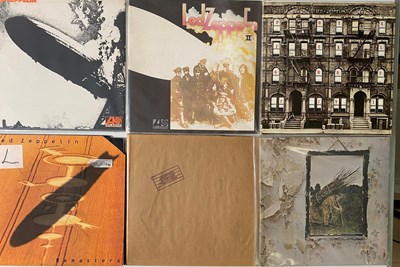 Lot 118 - LED ZEPPELIN - STUDIO LPs