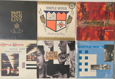Lot 129 - SIMPLE MINDS - LP COLLECTION