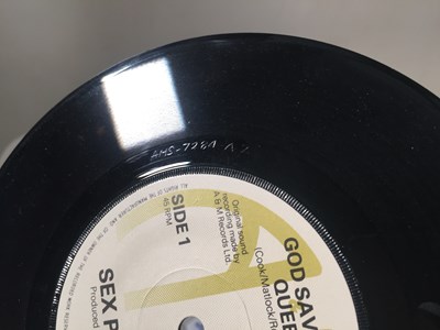 Lot 350 - SEX PISTOLS - GOD SAVE THE QUEEN 7" - ORIGINAL UK A&M COPY (AMS 7284)