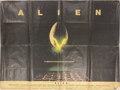 Lot 29 - ALIEN UK QUAD POSTER 1979