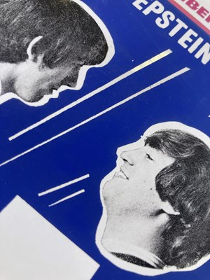 Lot 240 - THE BEATLES - AN ORIGINAL POSTER FOR THE GAUMONT, SHEFFIELD 1965.