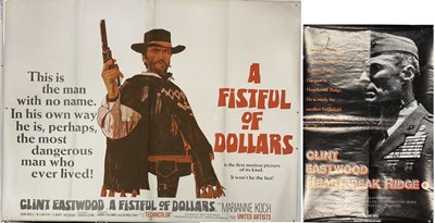 Lot 33 - FISTFUL OF DOLLARS UK QUAD POSTER 1964