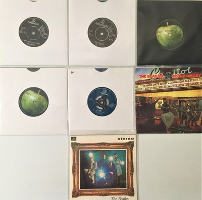 Lot 8 - THE BEATLES - 7"/ EPs COLLECTION