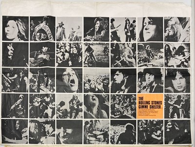 Lot 36 - ROLLING STONES GIMME SHELTER UK QUAD POSTER