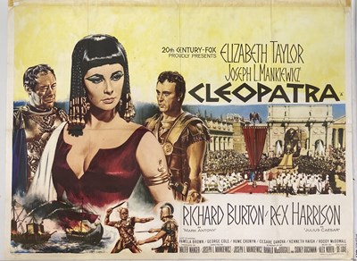 Lot 37 - CLEOPATRA UK QUAD POSTER
