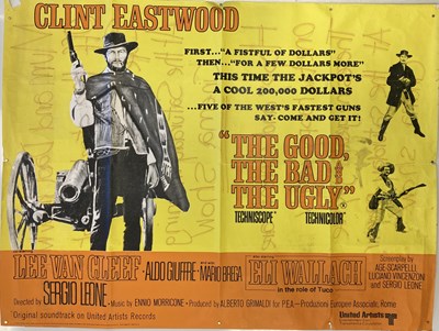 Lot 48 - THE GOOD THE BAD AND THE UGLY UK QUAD
