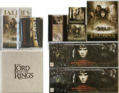 Lot 59 - LORD OF THE RINGS PROMOTIONAL MATERIALS AND IAN MCKELLEN SIGNED
