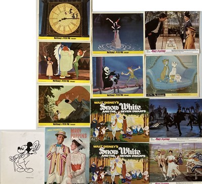 Lot 63 - DISNEY FILM POSTERS AND PROMOTIONAL MATERIALS