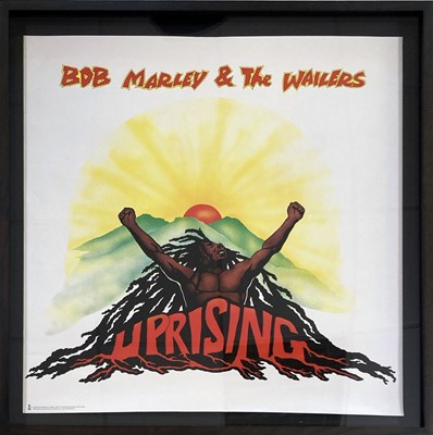 Lot 499 - BOB MARLEY - ORIGINAL UPRISING US PROMO POSTER.
