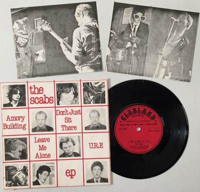 Lot 32 - THE SCABS - THE SCABS EP 7" (CLUBLAND RECORDS SJB 799)