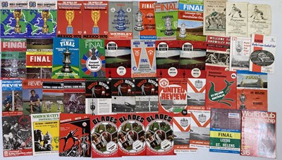 Lot 96 - FOOTBALL / SPORTING PROGRAMMES INC 1966 WORLD CUP.