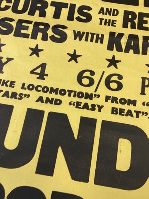 Lot 241 - THE BEATLES - A RARE ORIGINAL CONCERT POSTER FOR THE MEMORIAL HALL, NORTHWICH, 1963.
