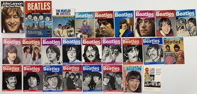 Lot 475 - BEATLES MONTHLY BOOKS AND MAGAZINES.