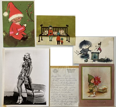 Lot 103 - BETTY GRABLE AUTOGRAPHS